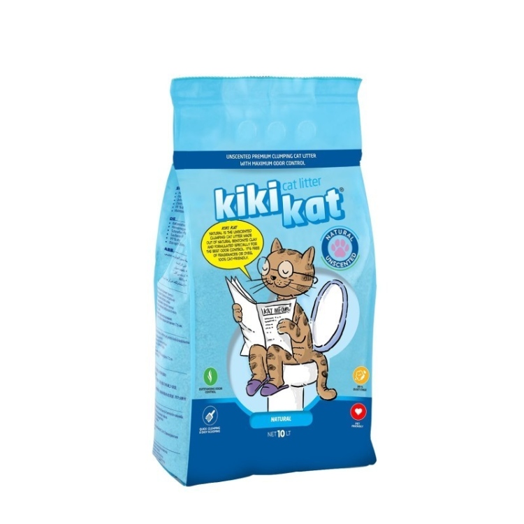 kiki kat cat litter natural 10L