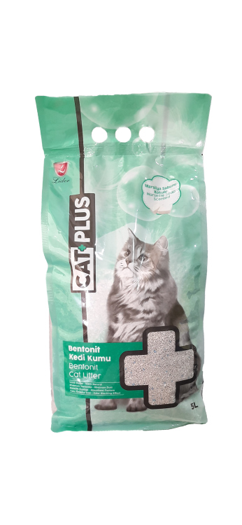 cat plus cat litter with marseille soap scented 5L