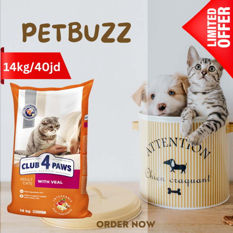 CLUB 4 PAWS OFFER 11KG + (3KG FREE) 