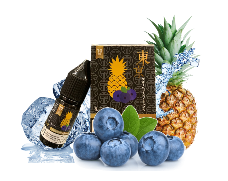 Tokyo Blueberry Pineapple Ice SaltNic, Vape Juice 