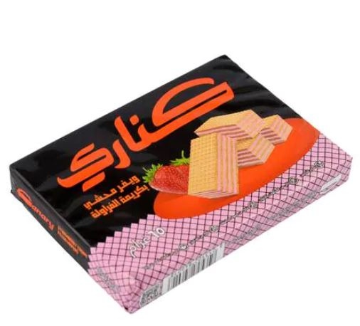كناري ويفر فراولة 65غم