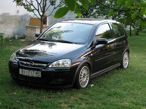 تظليل كريتف اوبل OPEL CORSA COUP موديل 2001-2006