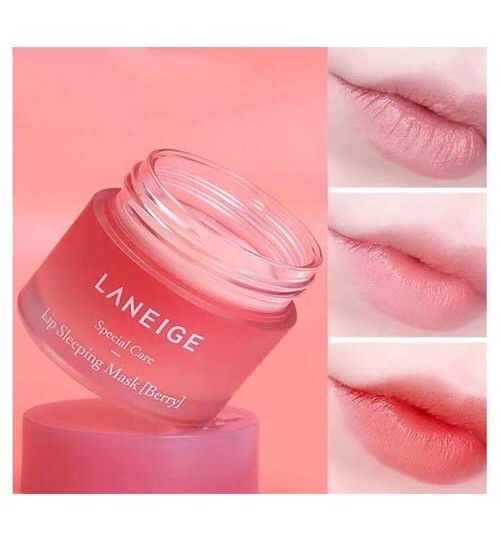 Laneige Lip Sleeping Mask  Berryماسك الشفاه الليلي بنكهة التوت حجم صغير