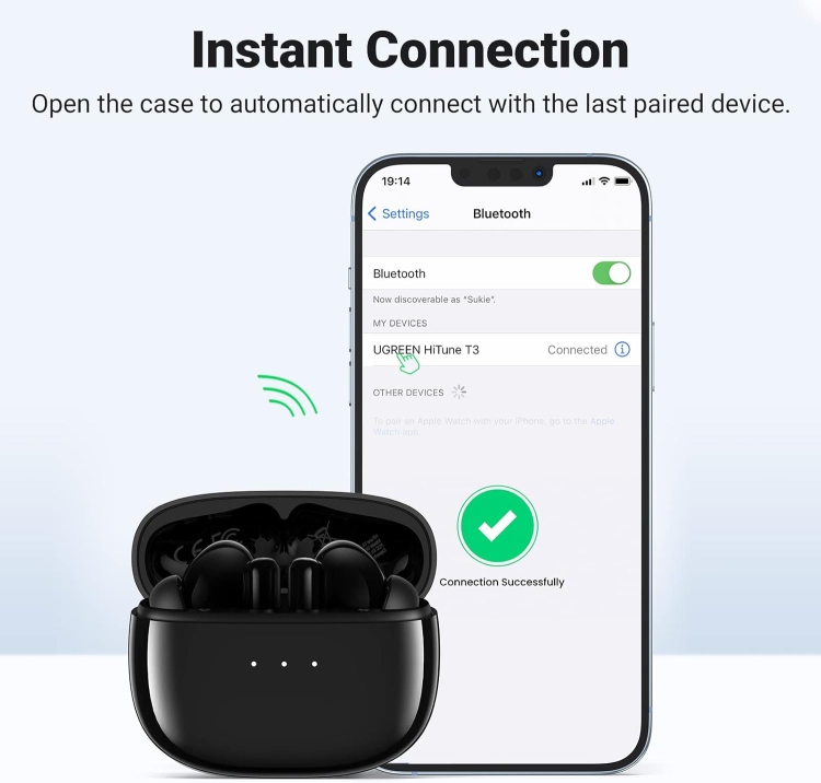 UGREEN 90206 HITUNE T3 ACTIVE NOISE