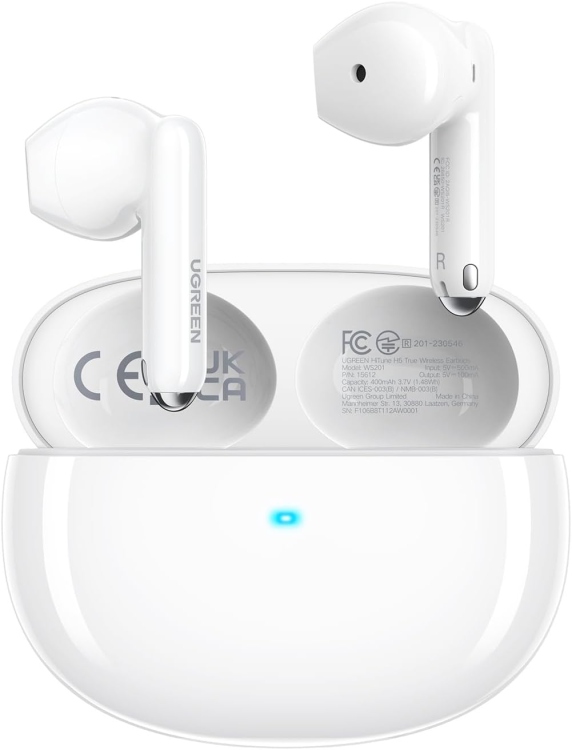 UGREEN 15612 HITUNE H5  EARBUDS WHITE