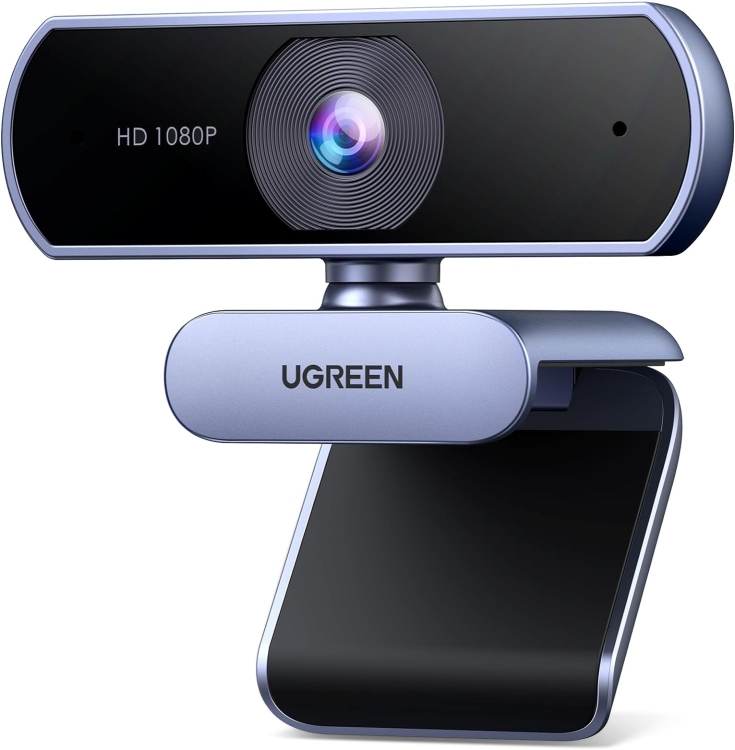 UGREEN CM678 15728 USB HD WEBCAM 1080P WITH MIC 2M CABLE