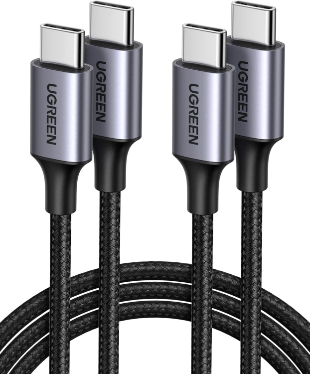 UGREEN  US261 50152 USB-C 2.0 MALE TO USB-C 2.0 MALE 3A DATA CABLE 2M