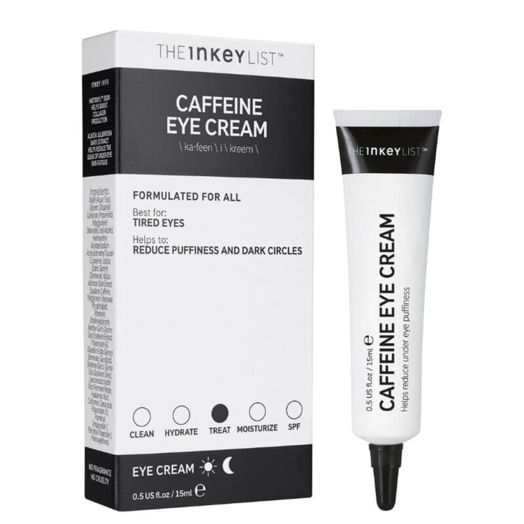 The Inkey List caffeine eye cream كريم العيون بالكافيين 