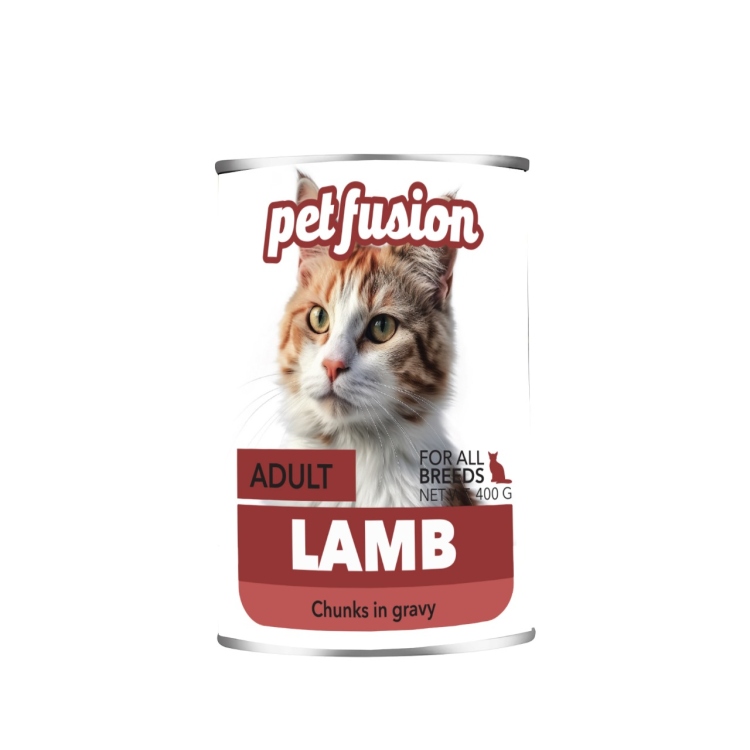PET FUAJON WET FOOD LAMP CAT 400G  الصندوق يحتوي على 12 حبة 