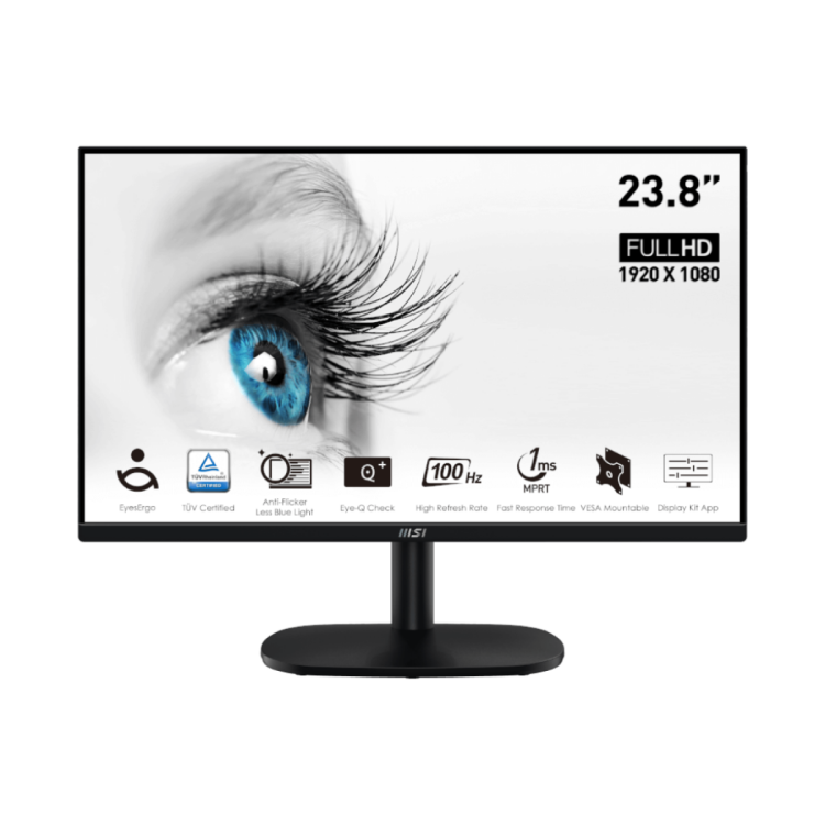 MSI  MONITOR-PRO-MP245V  24" INCH VA 1920 X 1080 (FHD)  100HZ