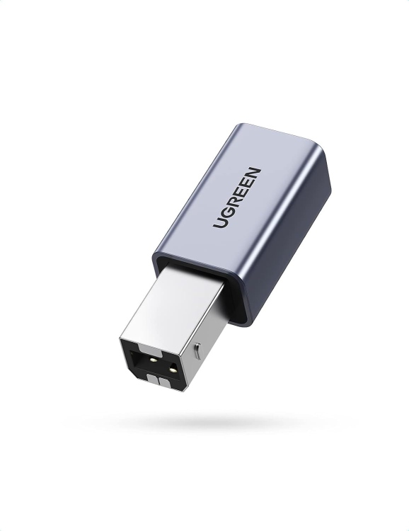 UGREEN USB2.0 USB-C/F TO USB2.0 B/M
ADAPTER ALUMINUM CASE US382  20120