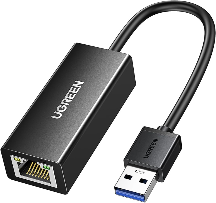 UGREEN USB 3.0 GIGABIT ETHERNET ADAPTE
(BLACK)  CR111 20256