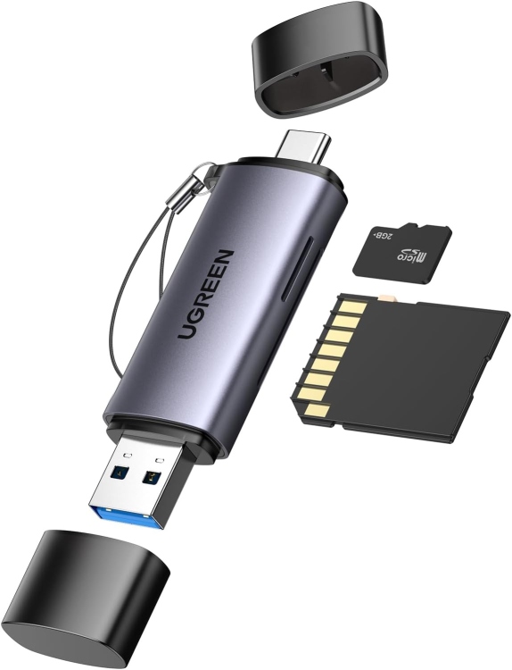 UGREEN USB-C/USB-A CARD READER  CM185 50706