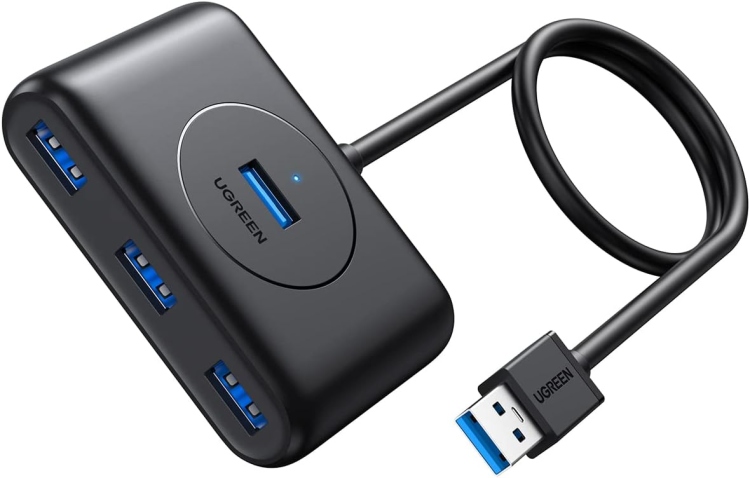 UGREEN USB 3.0 HUB WITH USB-C PORT 1M
(BLACK) CR113 40850