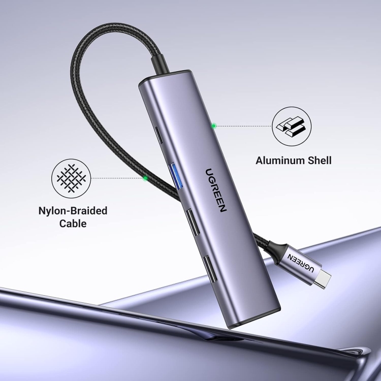 UGREEN USB-C MULTIFUNCTION ADAPTER
CM478 15495