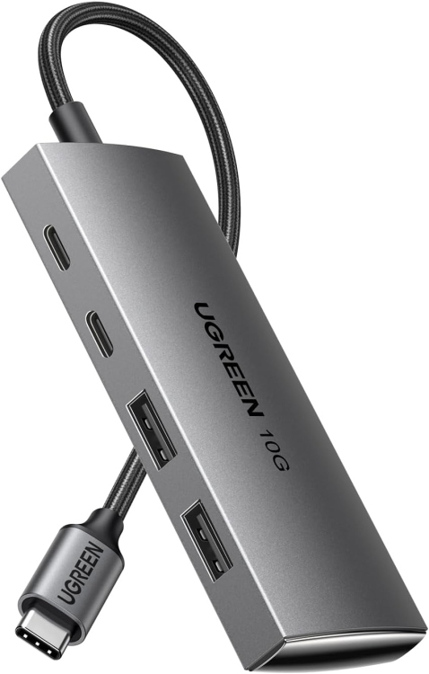 UGREEN USB-C TO 2× USB 3.2+2×USB-C ADAPTE
10G CM480 30758