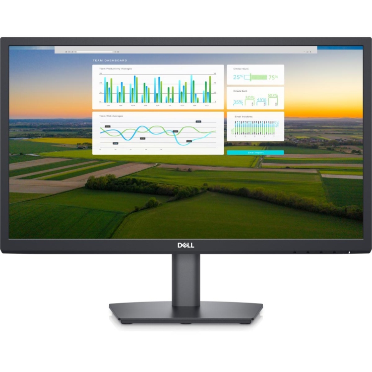 DELL E2222HS 22" MONITOR VA FULL HD @60HZ,DP/HDMI/VGA