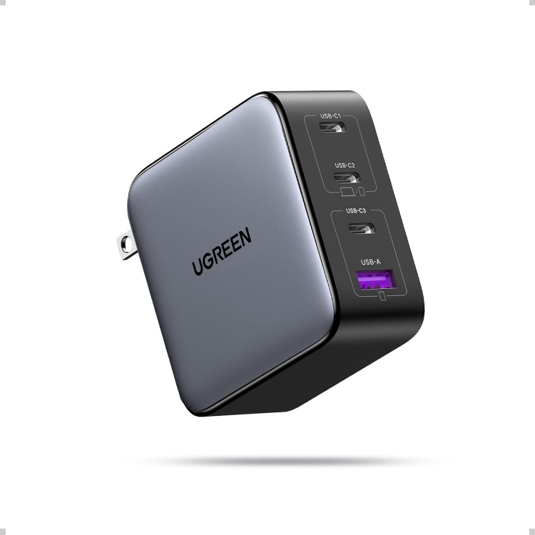 UGREEN CD226 40747 USB-A+3*USB-C 100W GA
TECH FAST CHARGER EU GREY