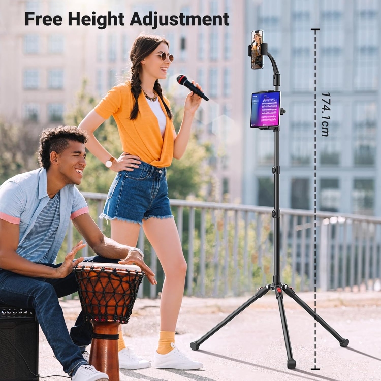 UGREEN LP585 15647 TRIPOD STAND 1.7M  FOR
TABLET AND PHONE ONLY FOR LIVESTREA