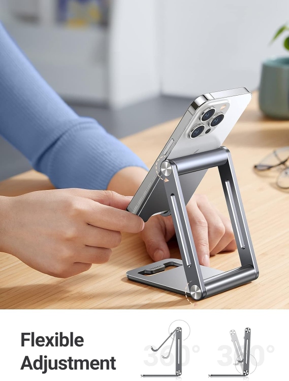 UGREEN LP263 80708 FOLDABLE MULTI-ANGLE
PHONE STAND GREY