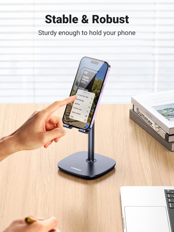 UGREEN LP177 60324 MULTI-ANGLE PHONE
DESKTOP STAND BLUE-DARK