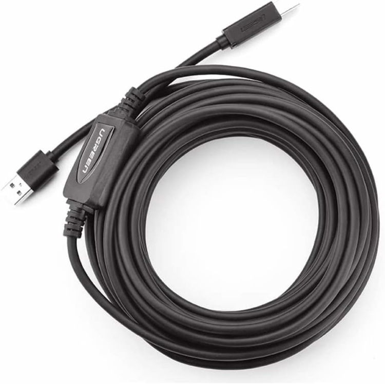 UGREEN 10374 USB TO CABLE PRINTER 10M
(BLACK)