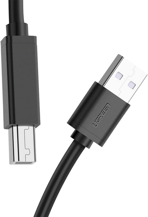 UGREEN 10374 USB TO CABLE PRINTER 10M
(BLACK)