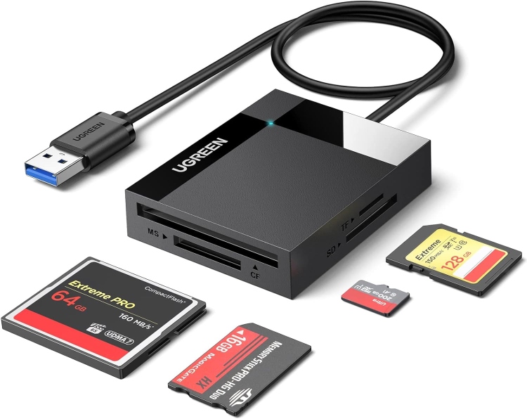 UGREEN USB 3.0 ALL-IN-ONE CARD READER
50CM 30333