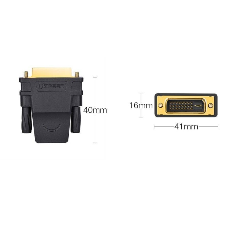 UGREEN 20124 HDMI FEMALE TO DVI 24+1 MALE ADAPTER