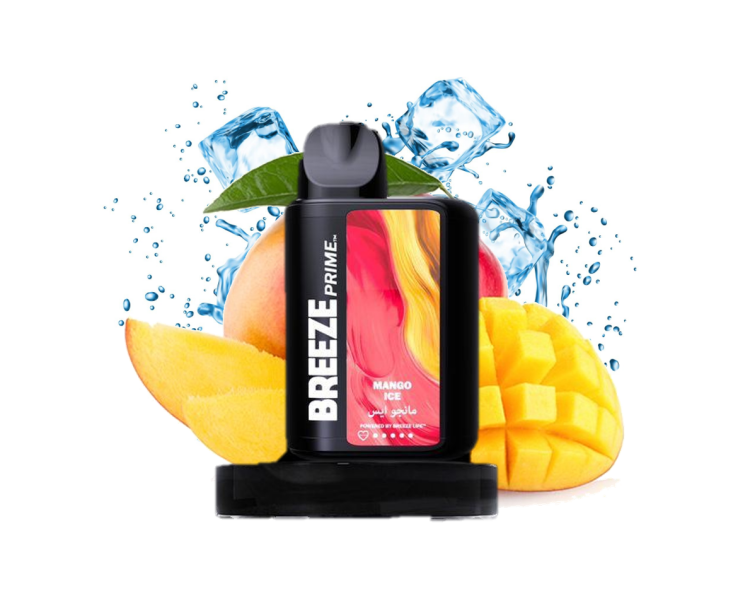 BREEZE PRIME Mango Ice, 6000 Puff, Disposable Vape