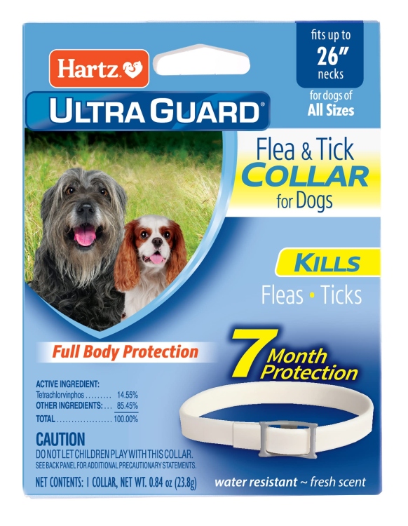 hartz flea&tick collar for dogs 