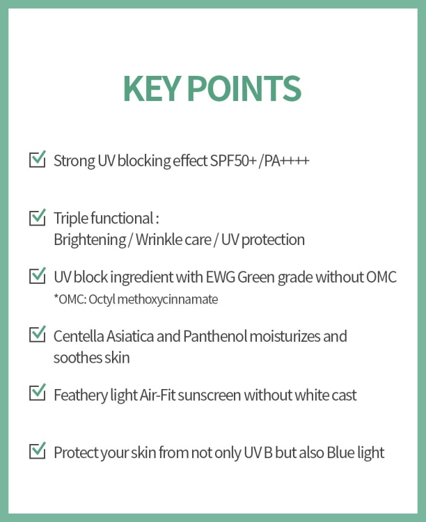 Benton, Air Fit UV Defense Sun Cream SPF 50/PA++++