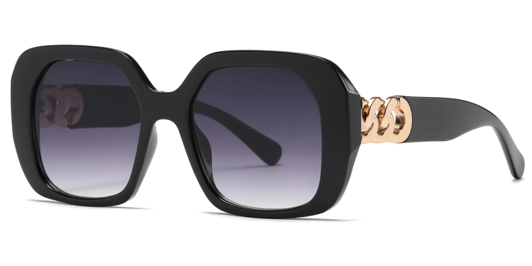 EyeframesInt-DY-PL118029, Women's Fashion Plastic Sunglasses, Assorted Colors 