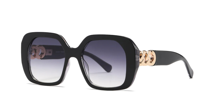 EyeframesInt-DY-PL118029, Women's Fashion Plastic Sunglasses, Assorted Colors 