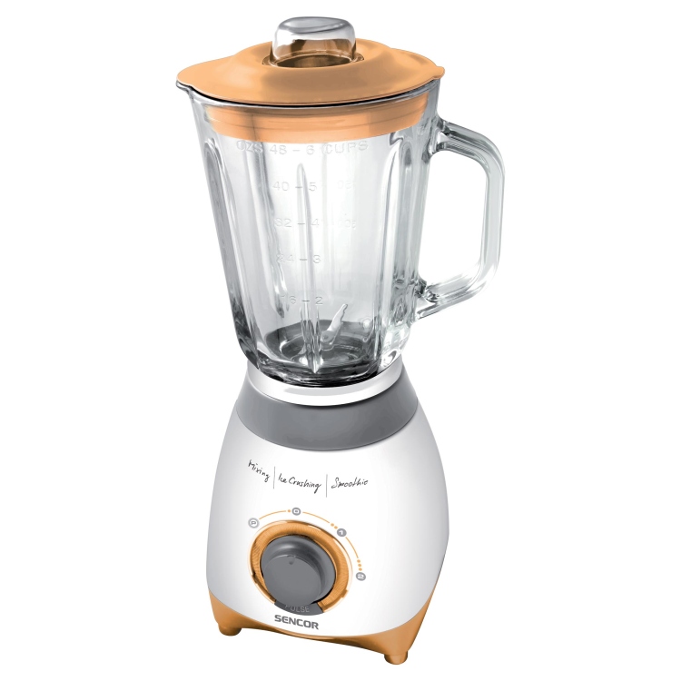خلاط Sencor SBL 4370 بوعاء زجاجي - قوة 600 واط