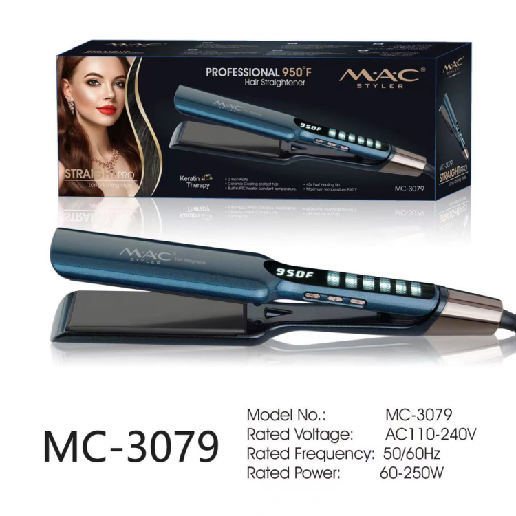 ماك ستايلر مكواة شعر احترافية MC-3079