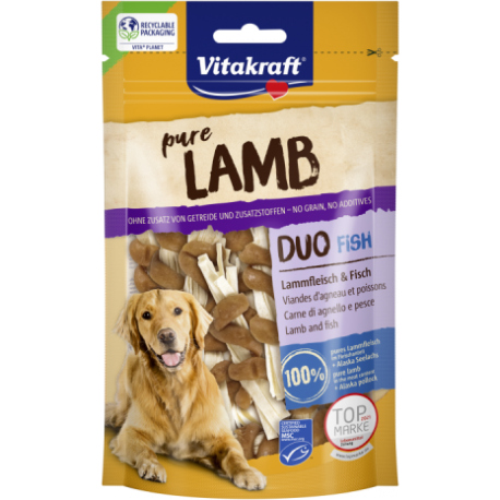 vitakraft pure lamb duo fish