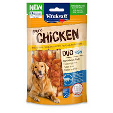 vitakraft pure chicken duo fish 