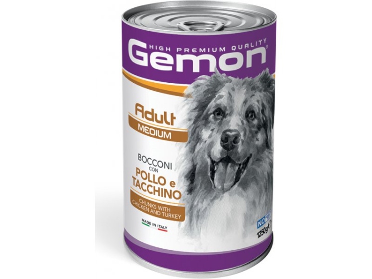 Gemon adult medium size  breeds chunks with chicken&rice