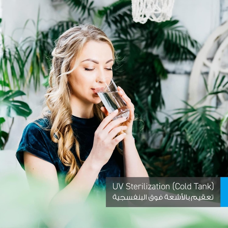 موزع مياه باناسونيك بتقنية UV وتحميل سفلي