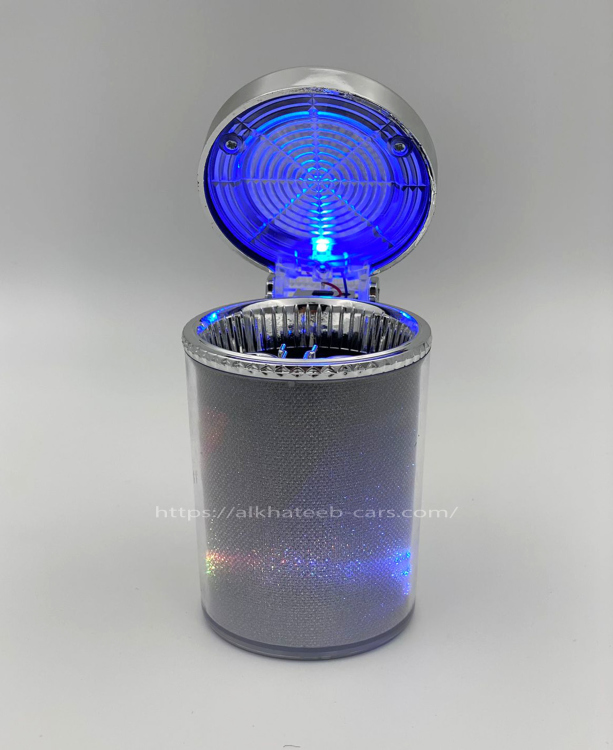 طفاية سجائر بلاستيك للسيارة  Car plastic ashtray with LED