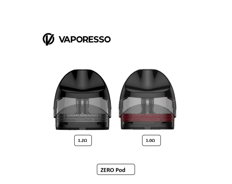 Vaporesso Zero MESH Replacement  Pod, Multiple Resistance 