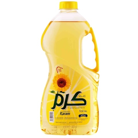 زيت كرم 1.5 لتر