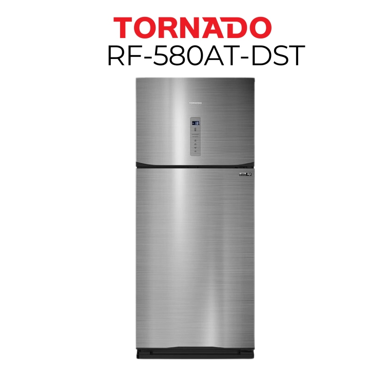 ثلاجة تورنيدو موديل RF-580AT-DST
