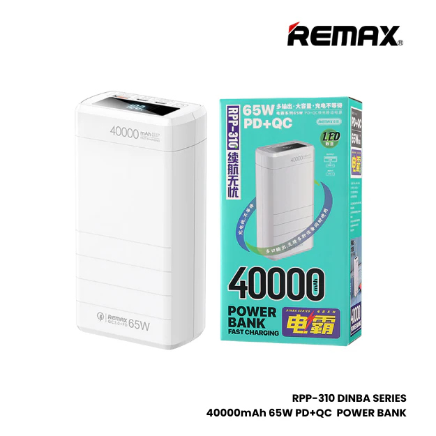 REMAX RPP-310 65W 40000MAH FAST CHARGING POWER BANK