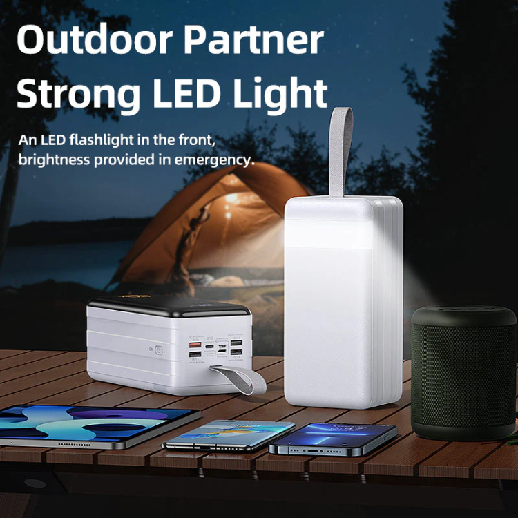 REMAX RPP-291 20W+22.5W OUTDOOR  WITH LED LIGHT POWER BANK 80000MAH