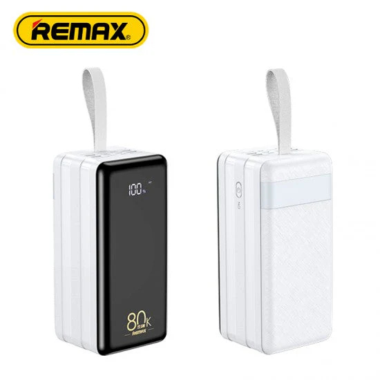 REMAX RPP-291 20W+22.5W OUTDOOR  WITH LED LIGHT POWER BANK 80000MAH