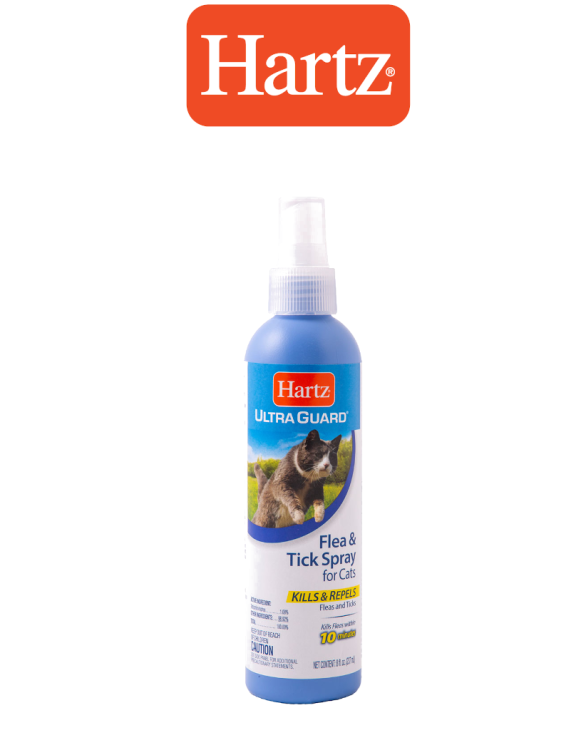 رذاذ البراغيث والقراد Hartz® UltraGuard® للقطط