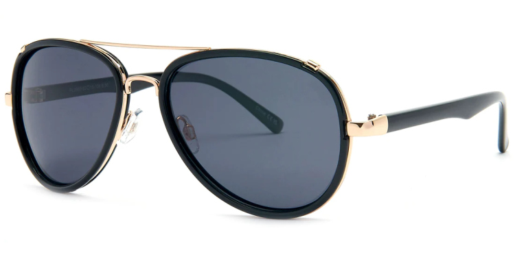 EyeframesInt-DY-PL113969, Plastic Polarized Sunglasses, Assorted Colors 
