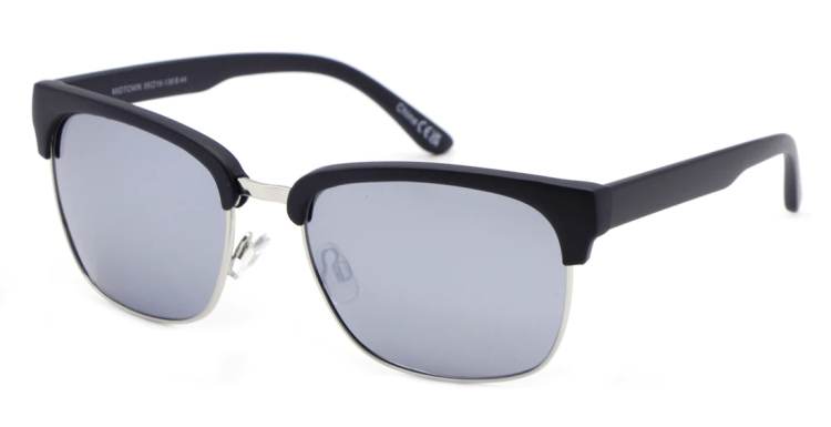 EyeframesInt-DY-PL-Midt, Retro Square Sunglasses, Assorted Colors 
